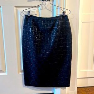 Pencil skirt navy blue